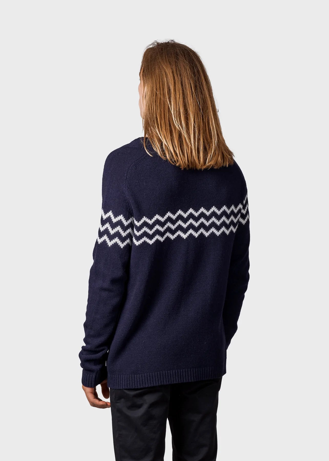 Toke knit Navy/Cream