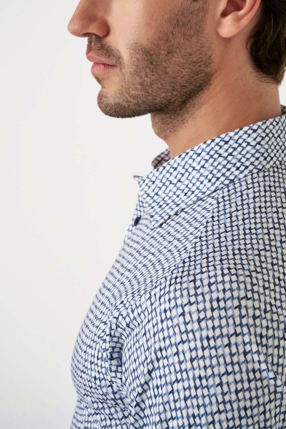 Casual Kent 1/1 shirts Stone Blue