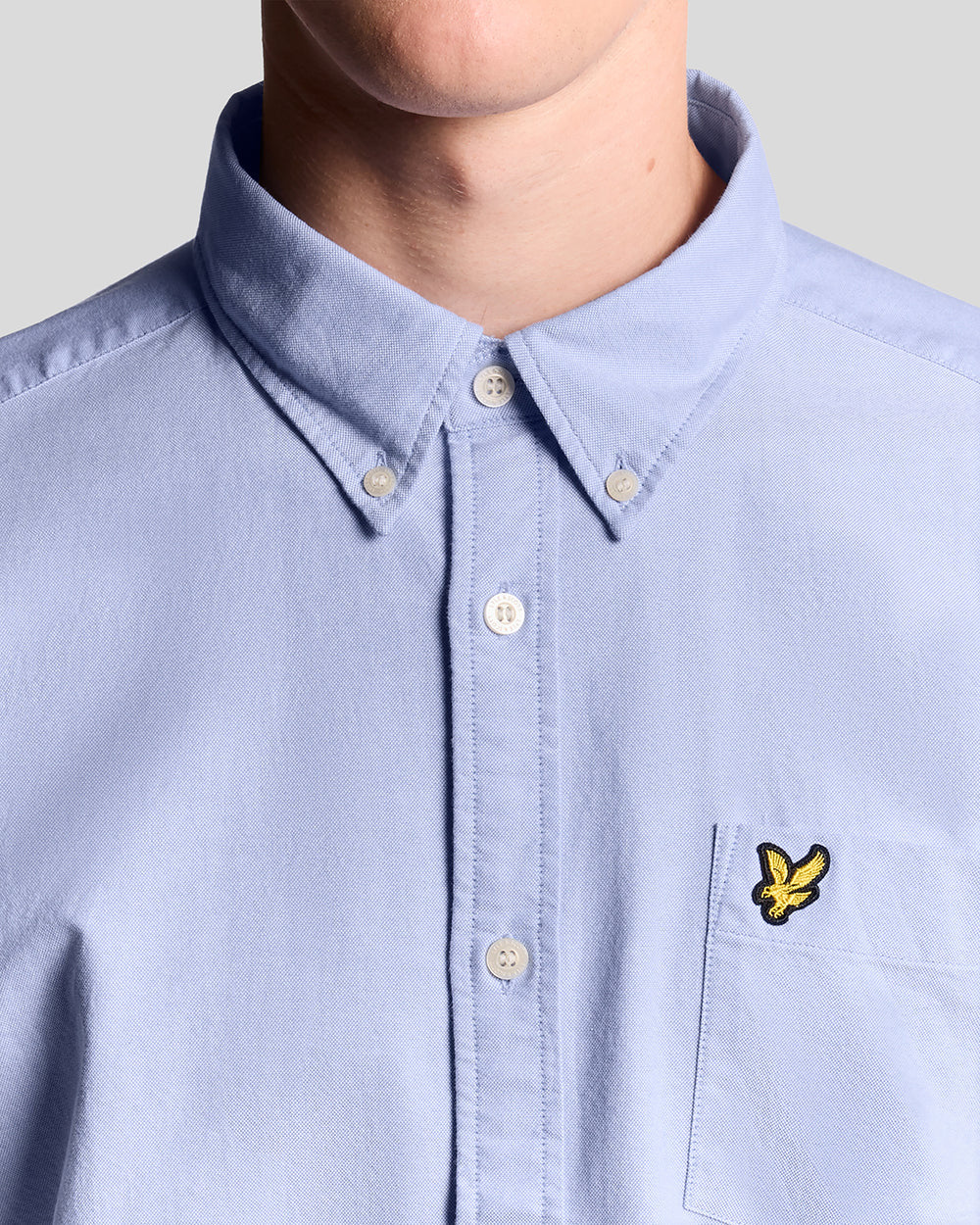Plain Oxford Shirt Riviera Blue