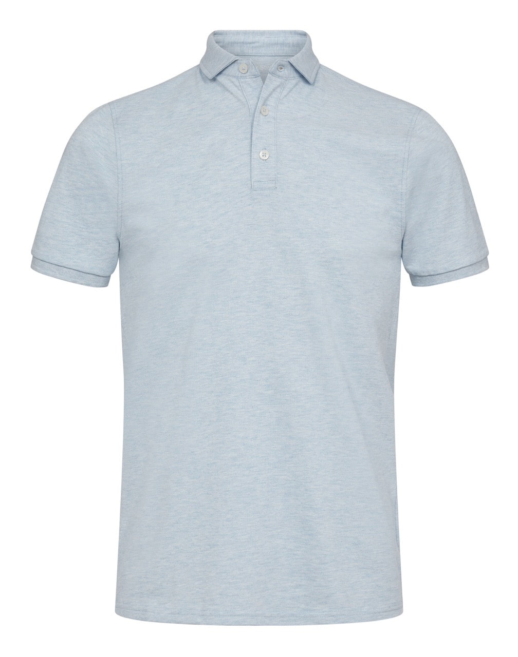 BS Monir Regular Fit Polo Shirt Sky