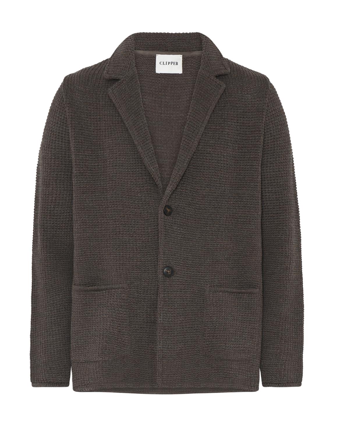 Swindon knitted blazer Beige