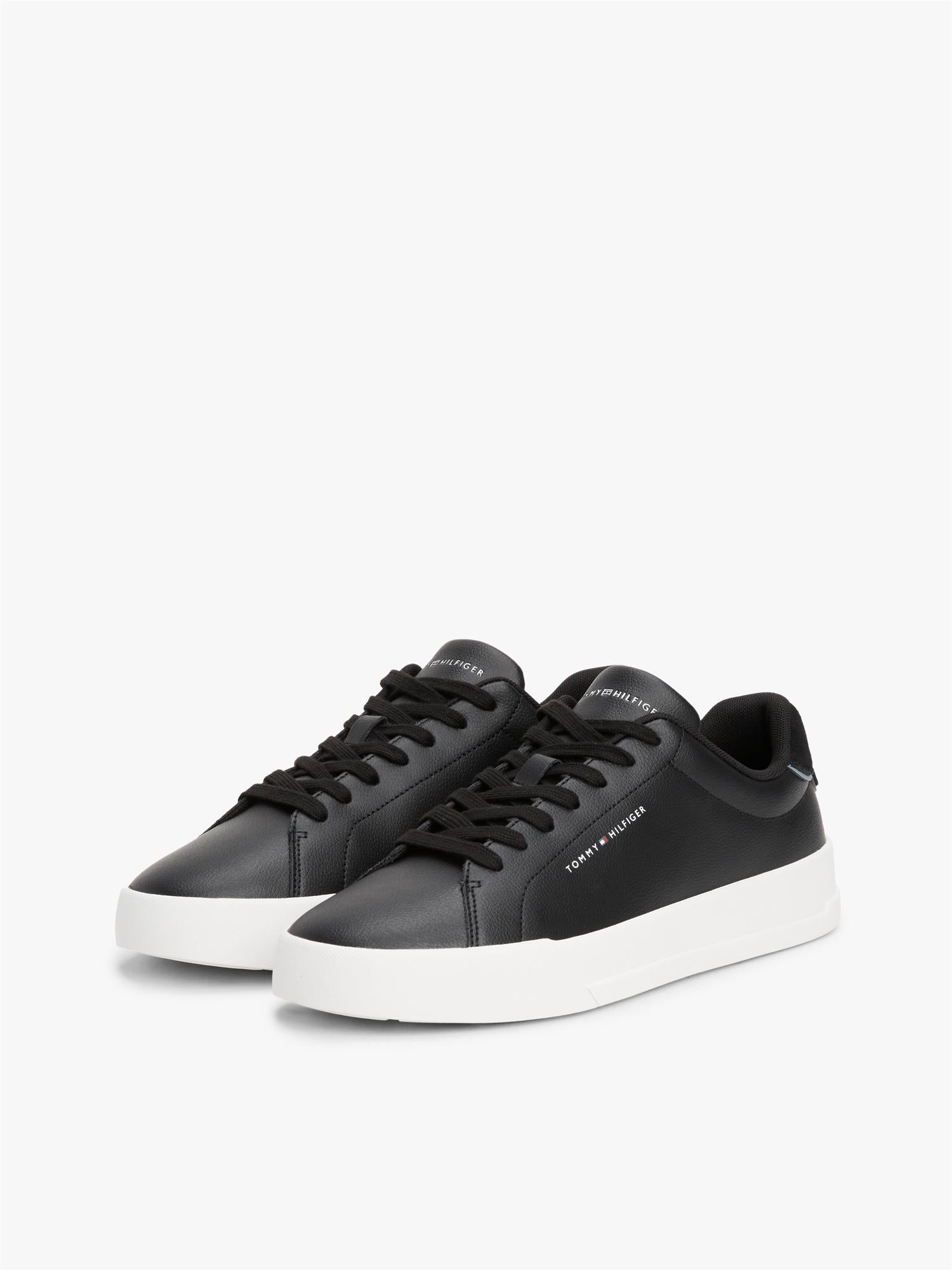 Th Court Lth Detail Ess Black