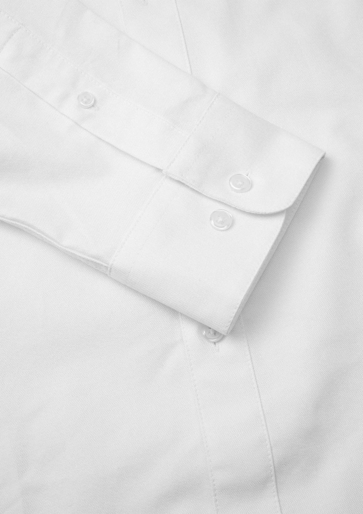 Cotton Oxford Sune Shirt DB White