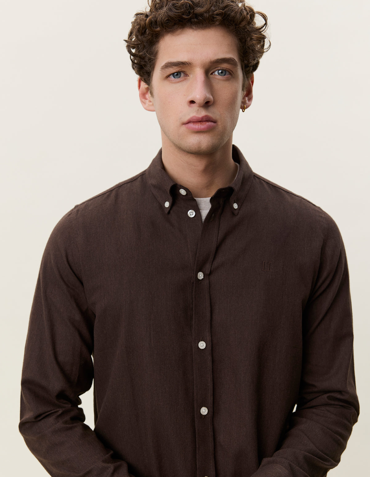Soft Flannel Shirt Delicioso Brown