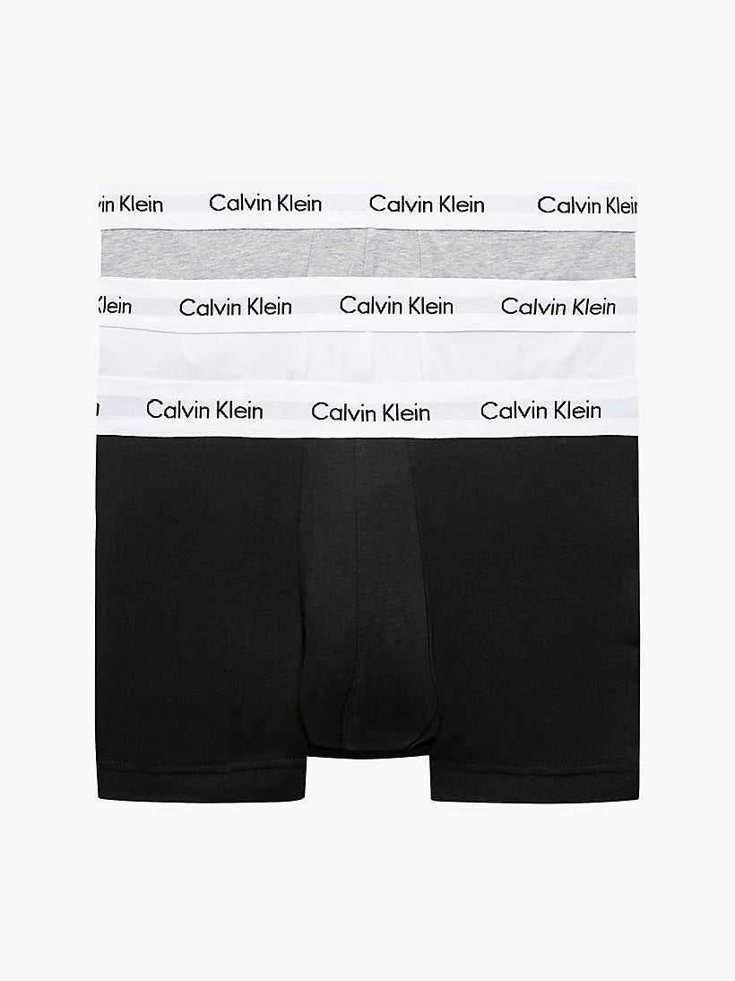 CK Boxer Trunks  3PK Black/White/Grey