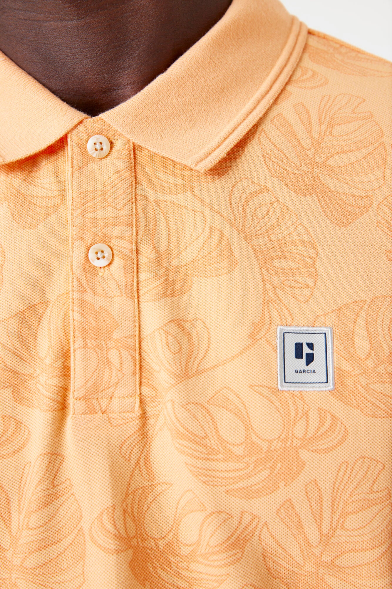 E51221_men`s polo ss Apricot
