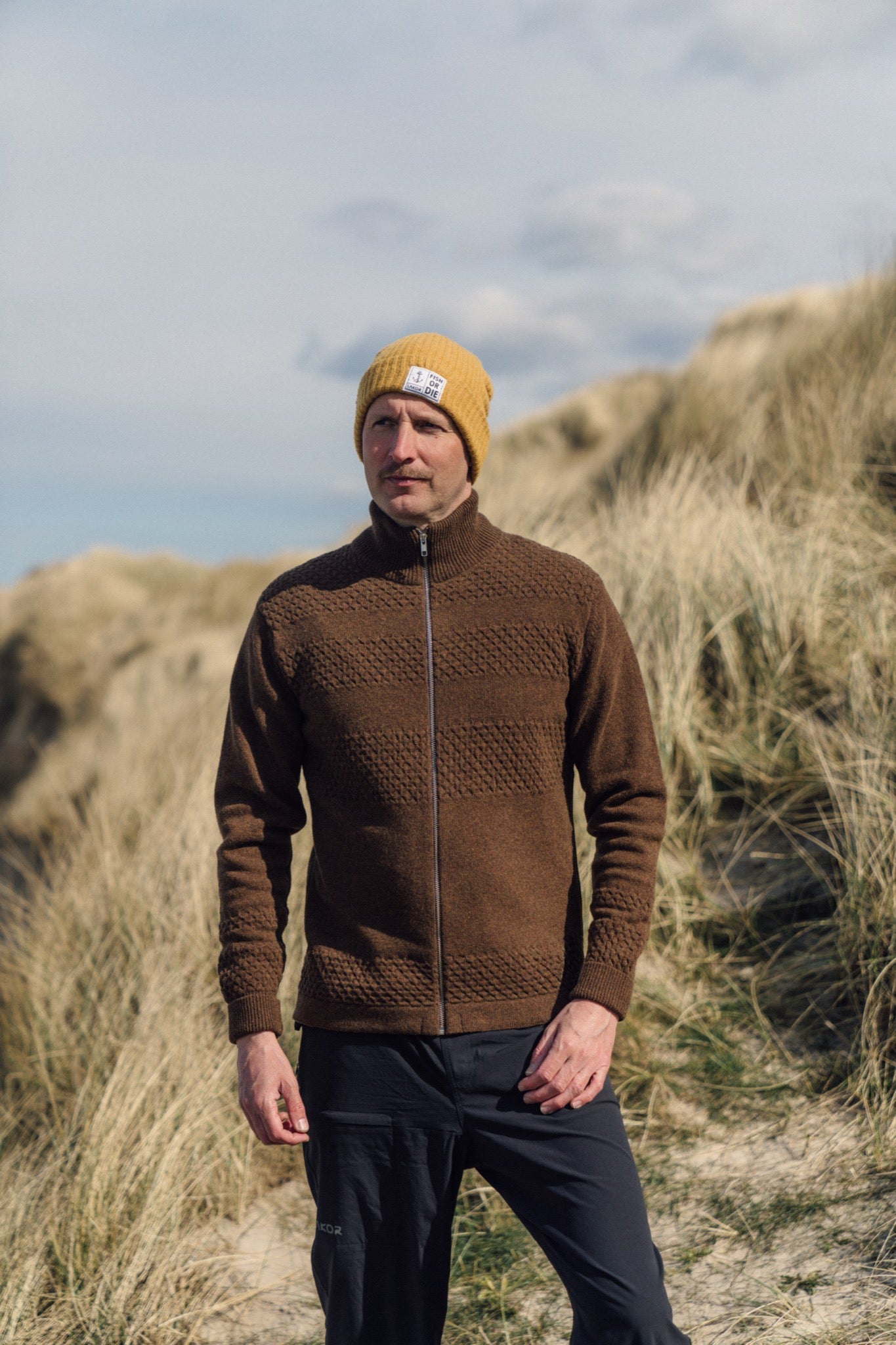 Haddock knit Brown Brown