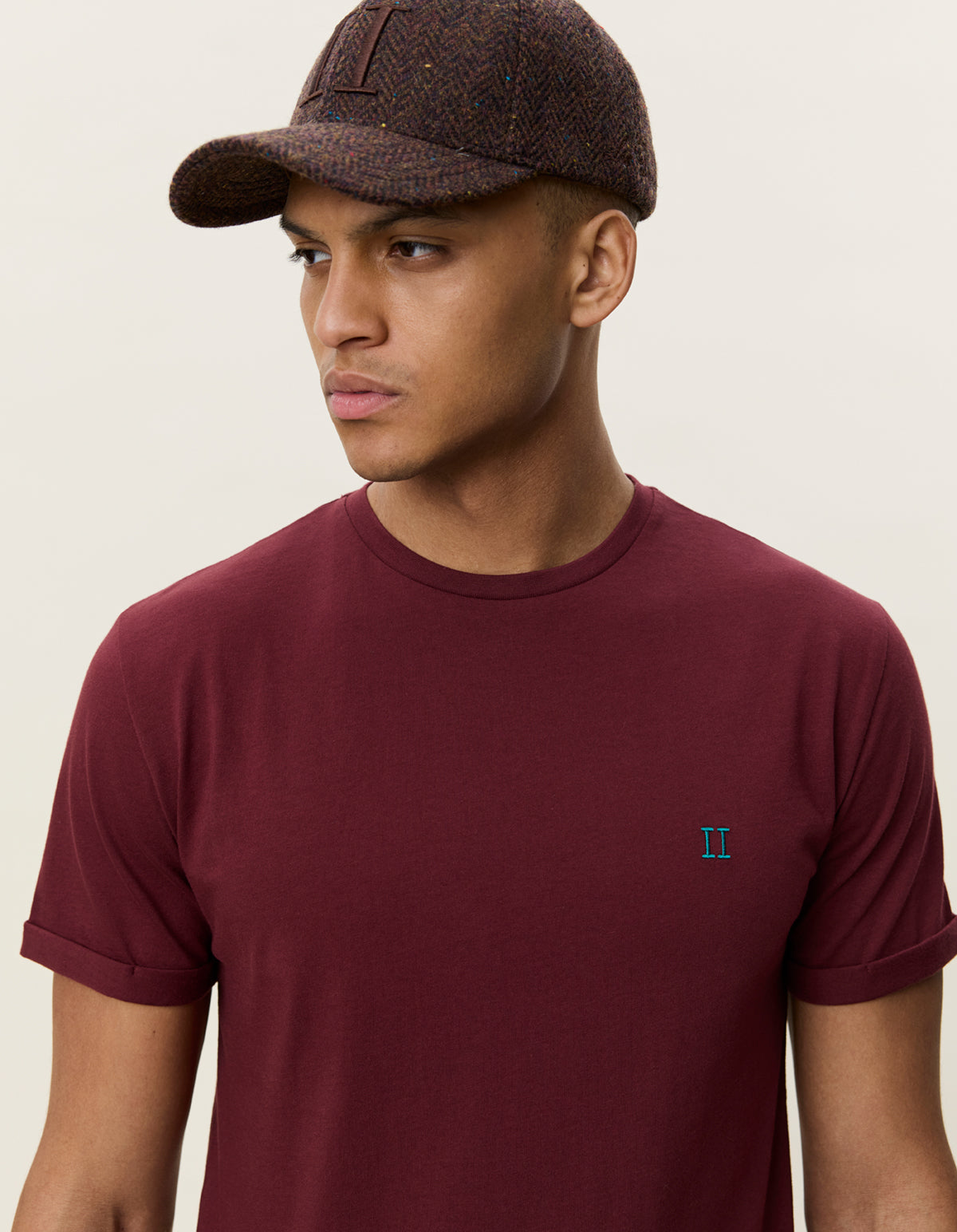 Core Seasonal T-Shirt Burgunder