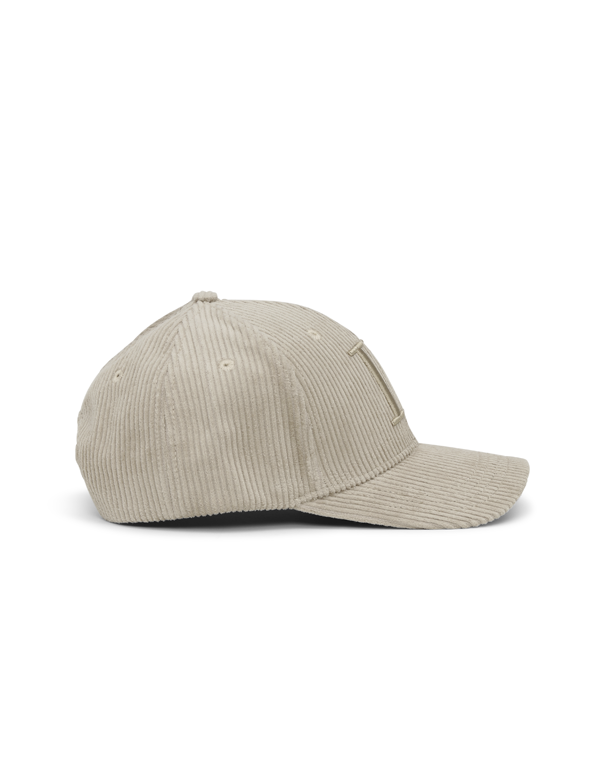 Core Corduroy Baseball Cap Dark Sand