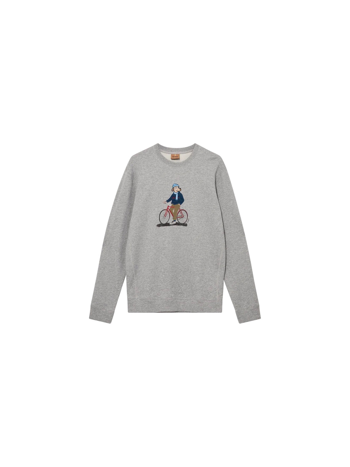 Mmgludvig Crew Sweat Grey Melange