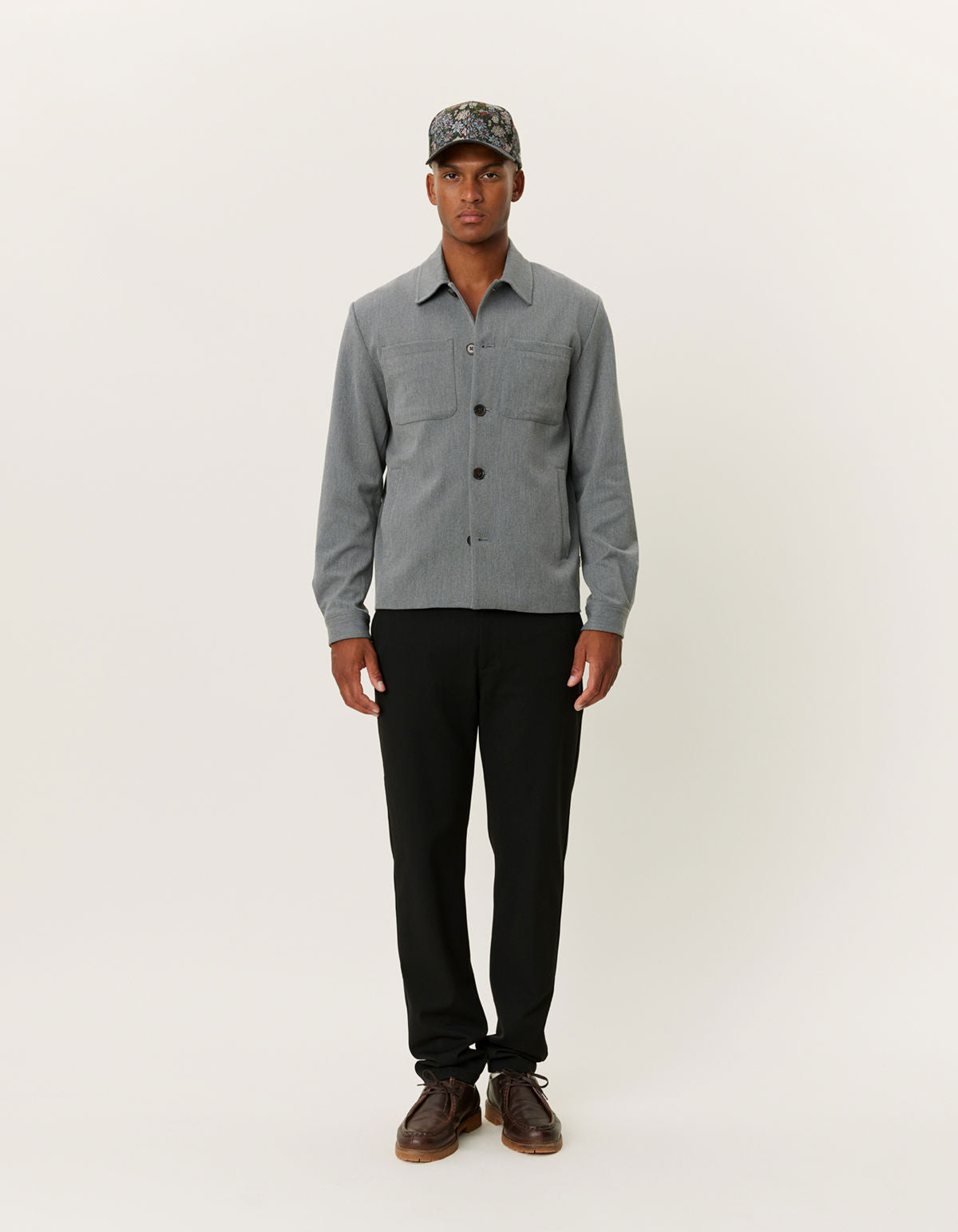 Como Hybrid Jacket Grey Melange