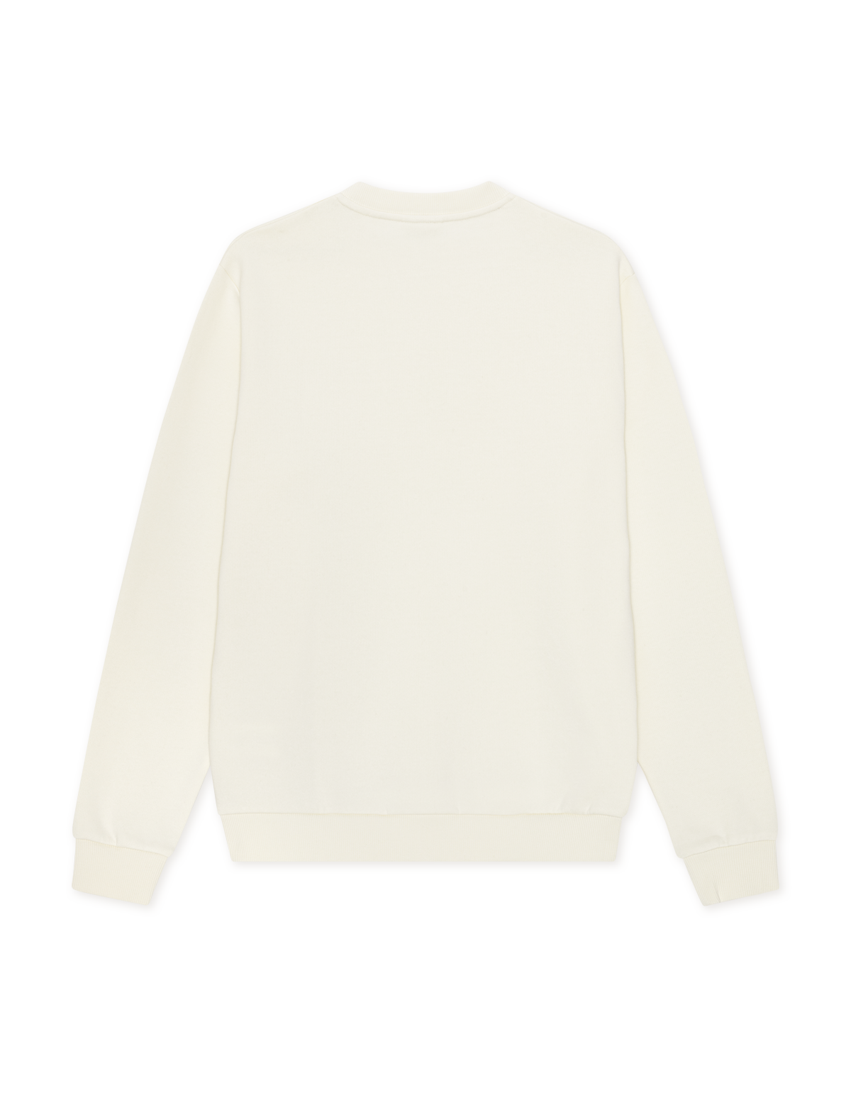 Signature Print Sweatshirt Ivory