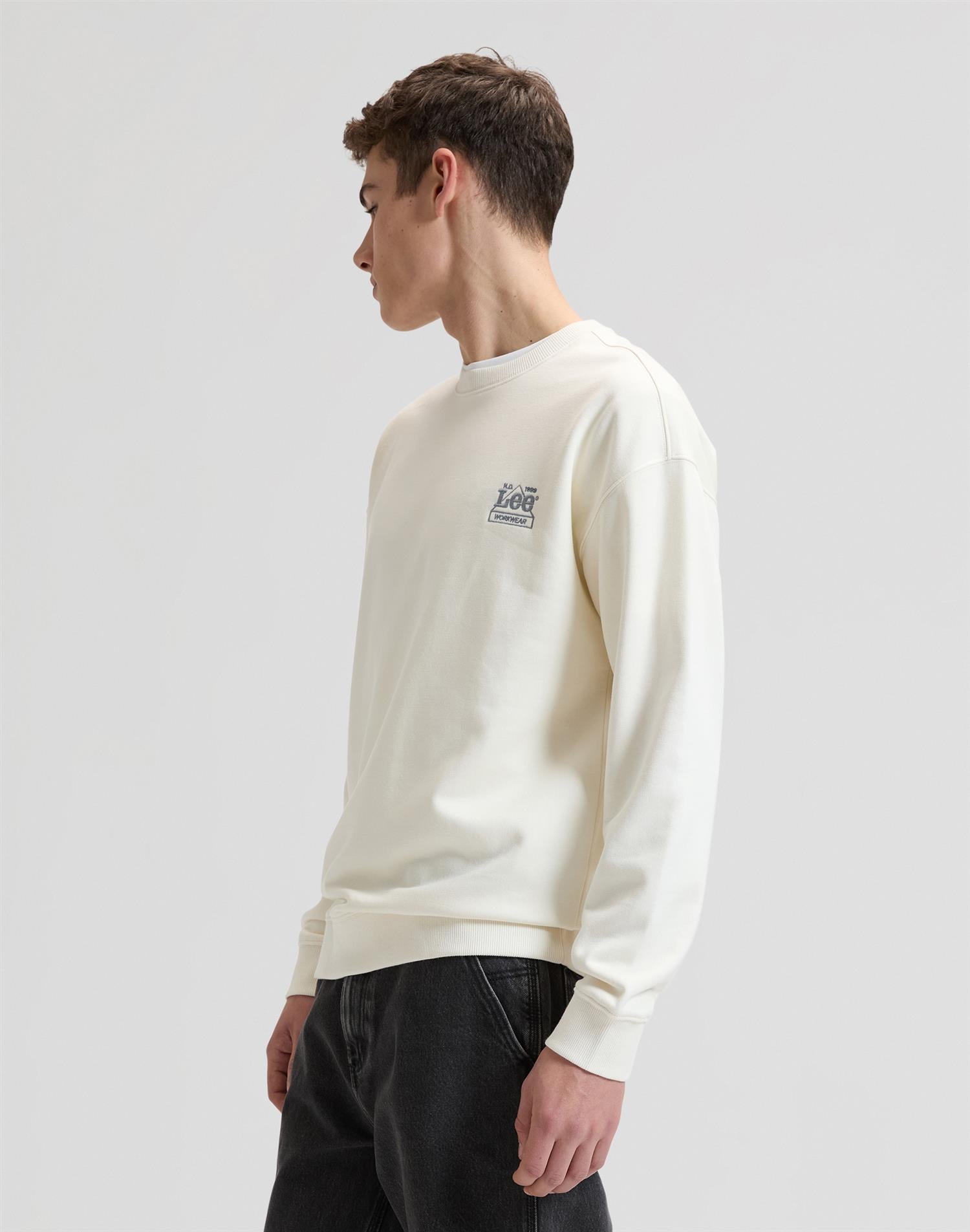 Workwear Ess Crew Natural Nature