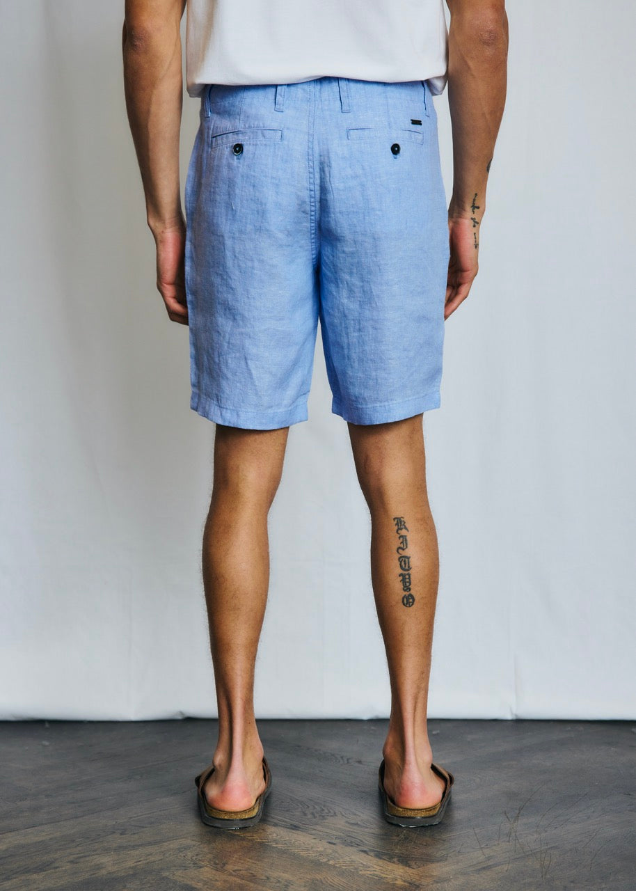 BS Peppon Regular Fit Shorts Light Blue