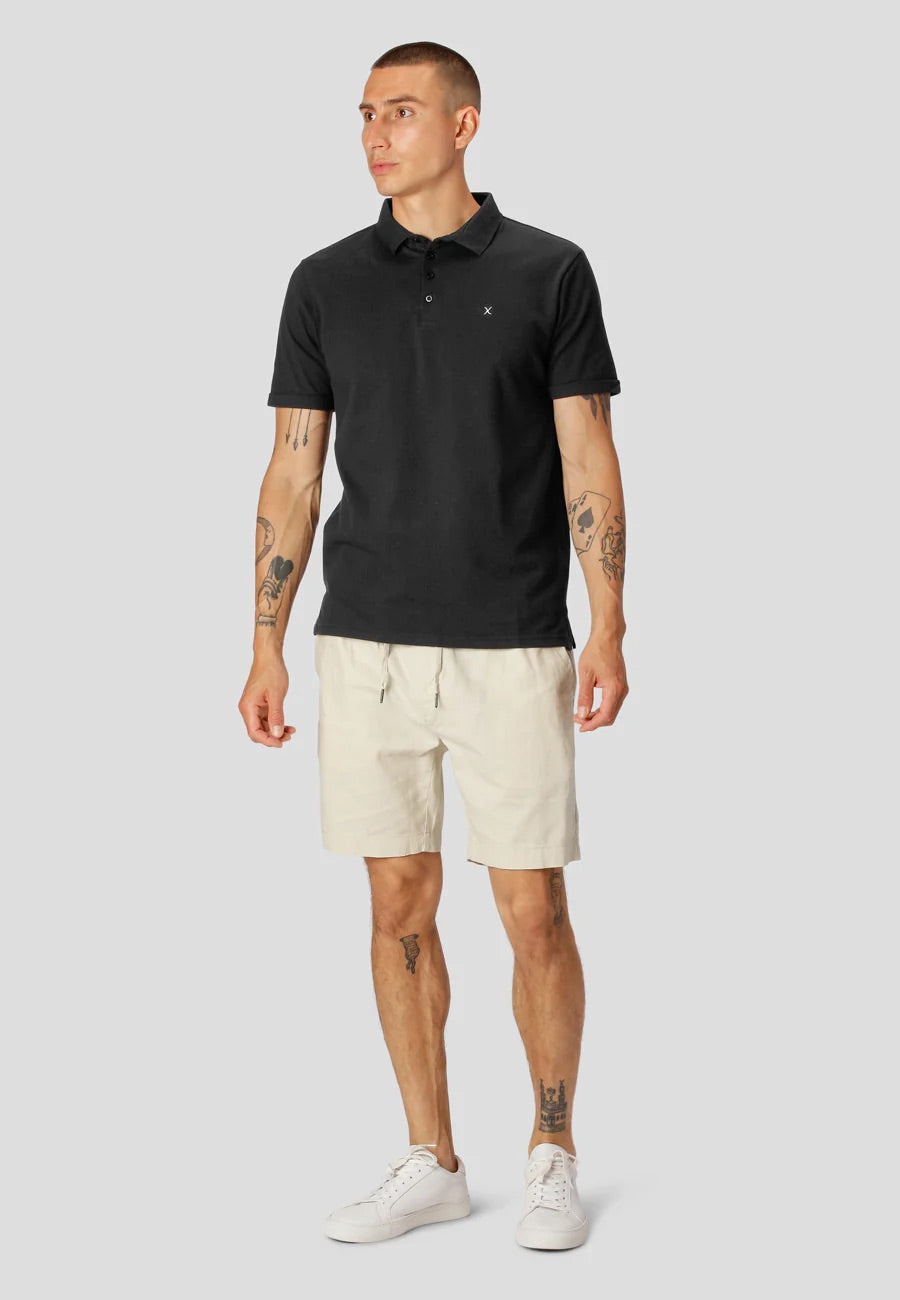 Silkeborg Stretch polo Black