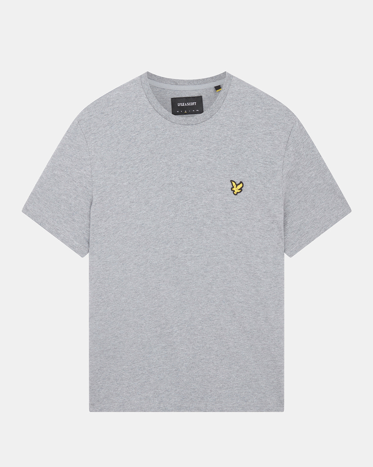 Plain T-Shirt Light Grey Mel