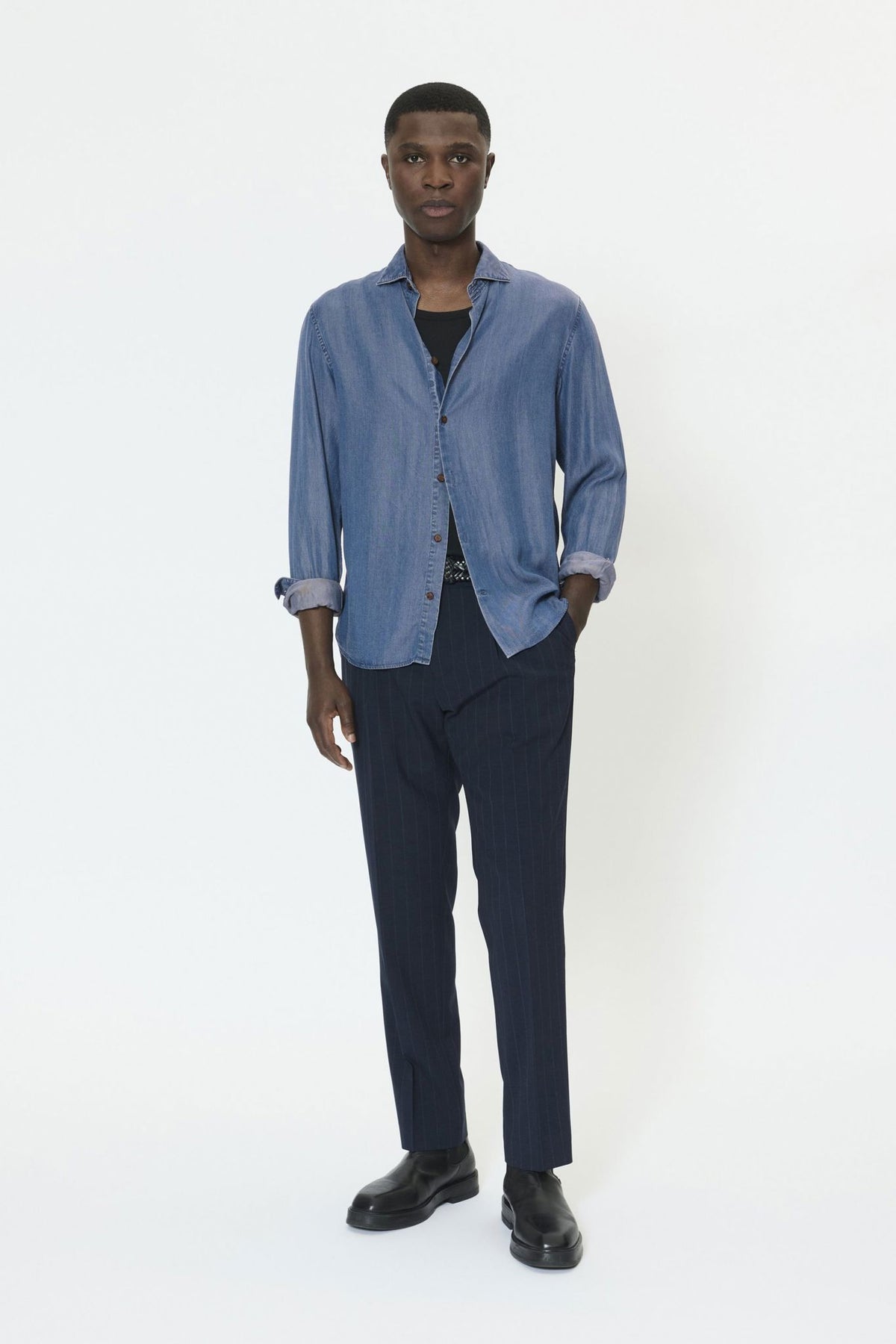 Mamarc Short Medium Washed Denim