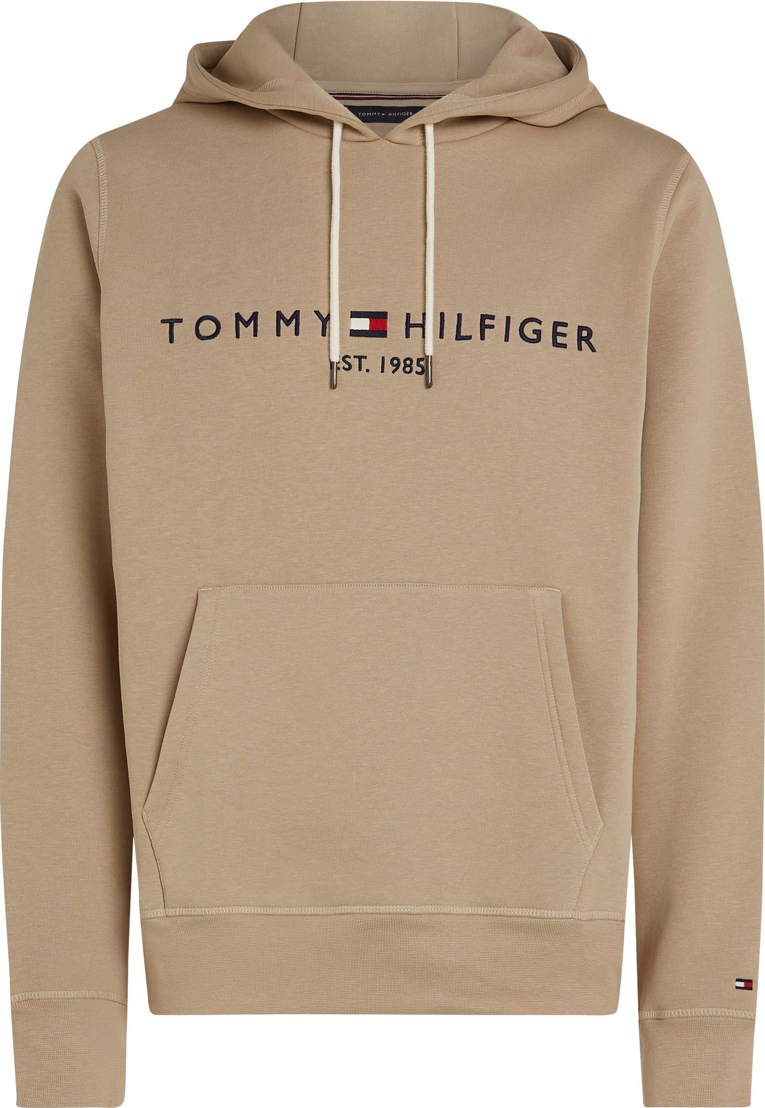 TOMMY LOGO HOODY Sandalwood