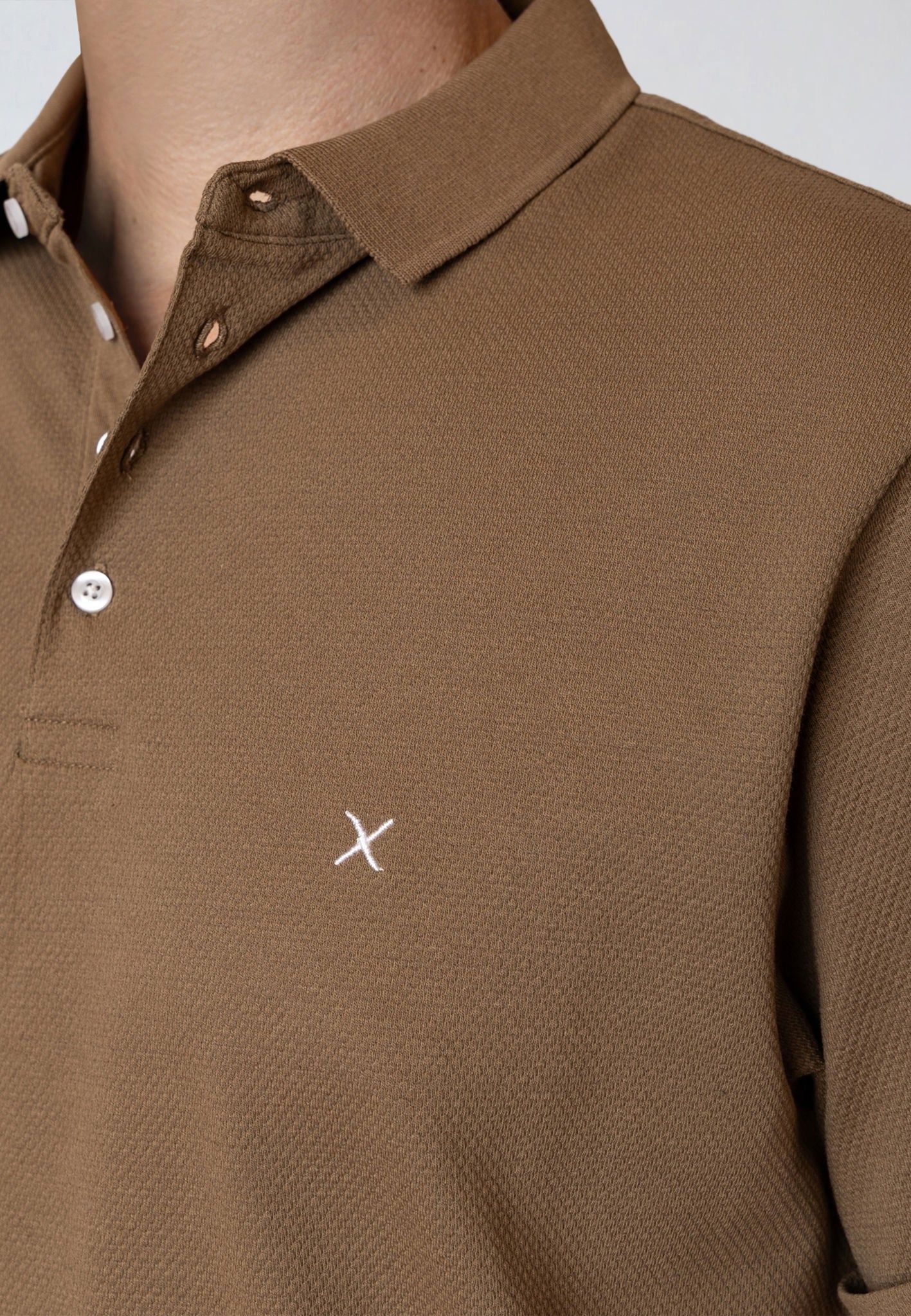 Silkeborg Stretch Polo Shitake