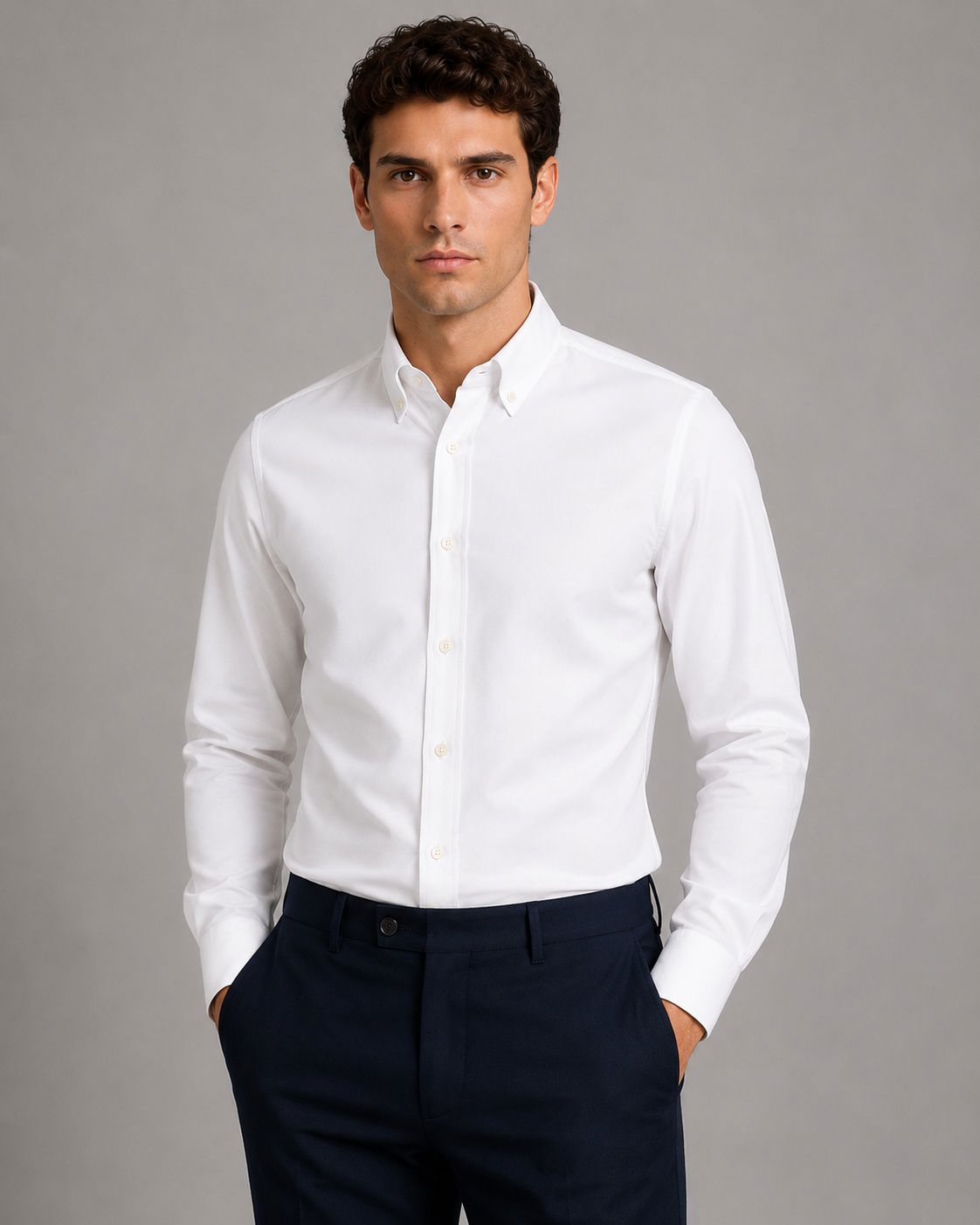 Eske Oxford Shirt White