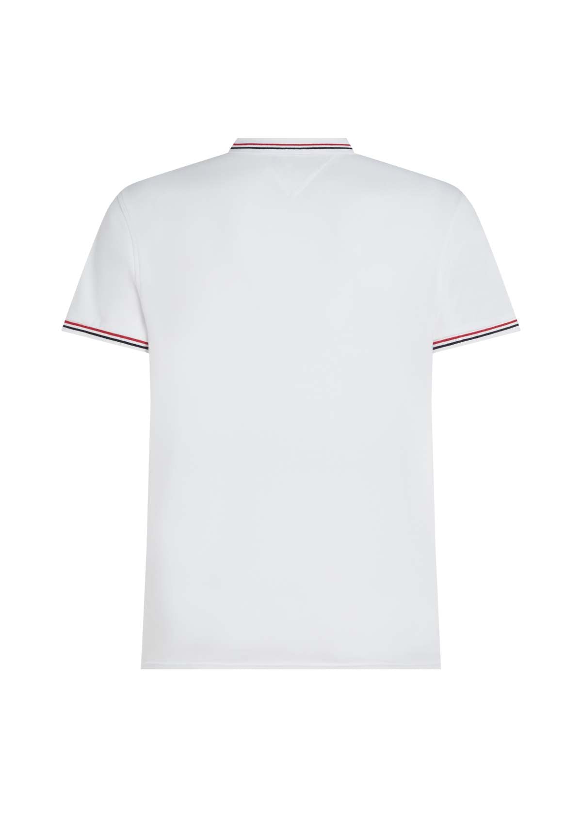 TIPPED SLIM FIT POLO White