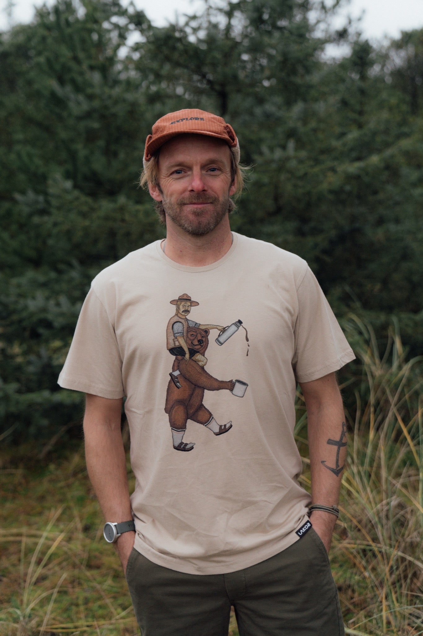 Nordic Uber T-shirt White Pepper