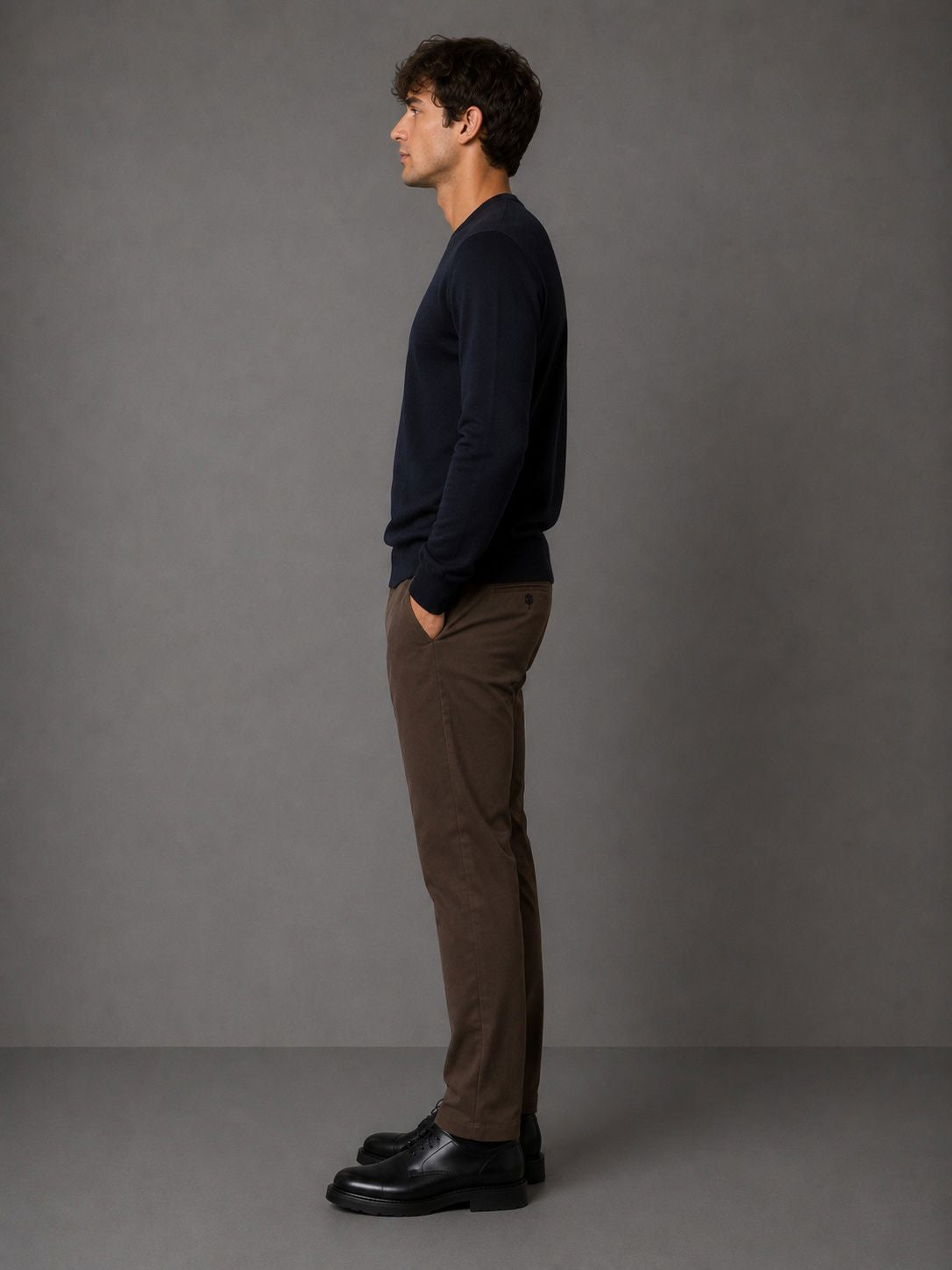 Copenhagen Brendon Jersey Pants Dark Brown