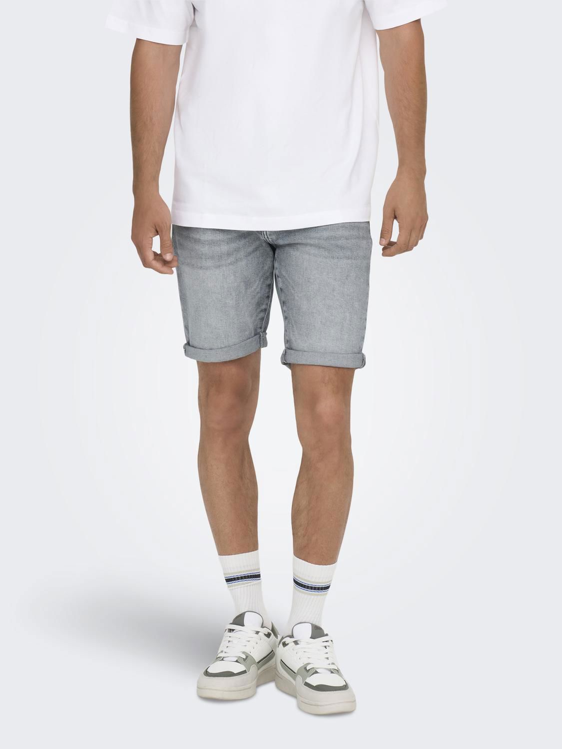Onsply Mgd 8774 Tai Dnm Shorts Noos Medium Grey Denim