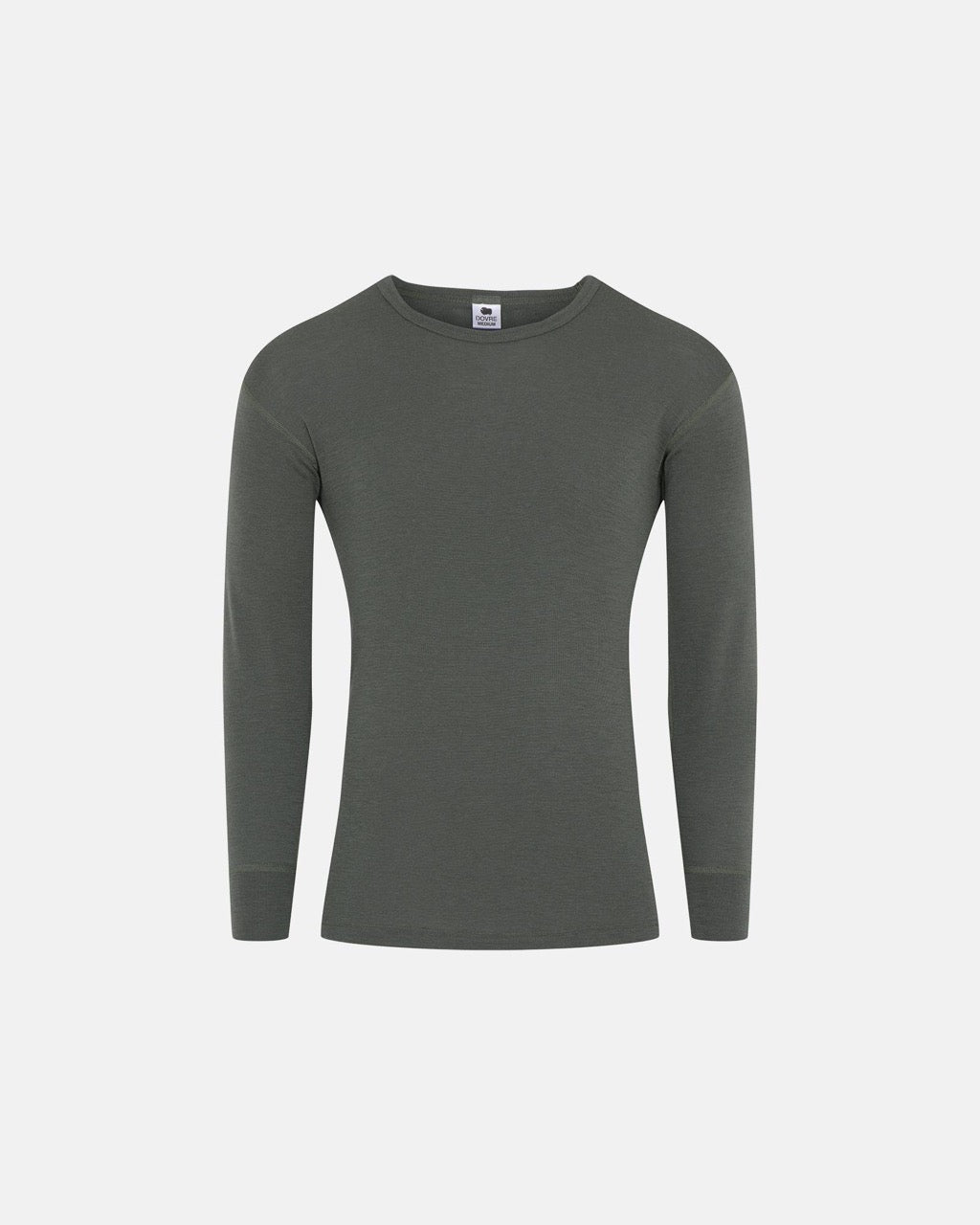 Dovre wool t-shirt L/S 63 Olive