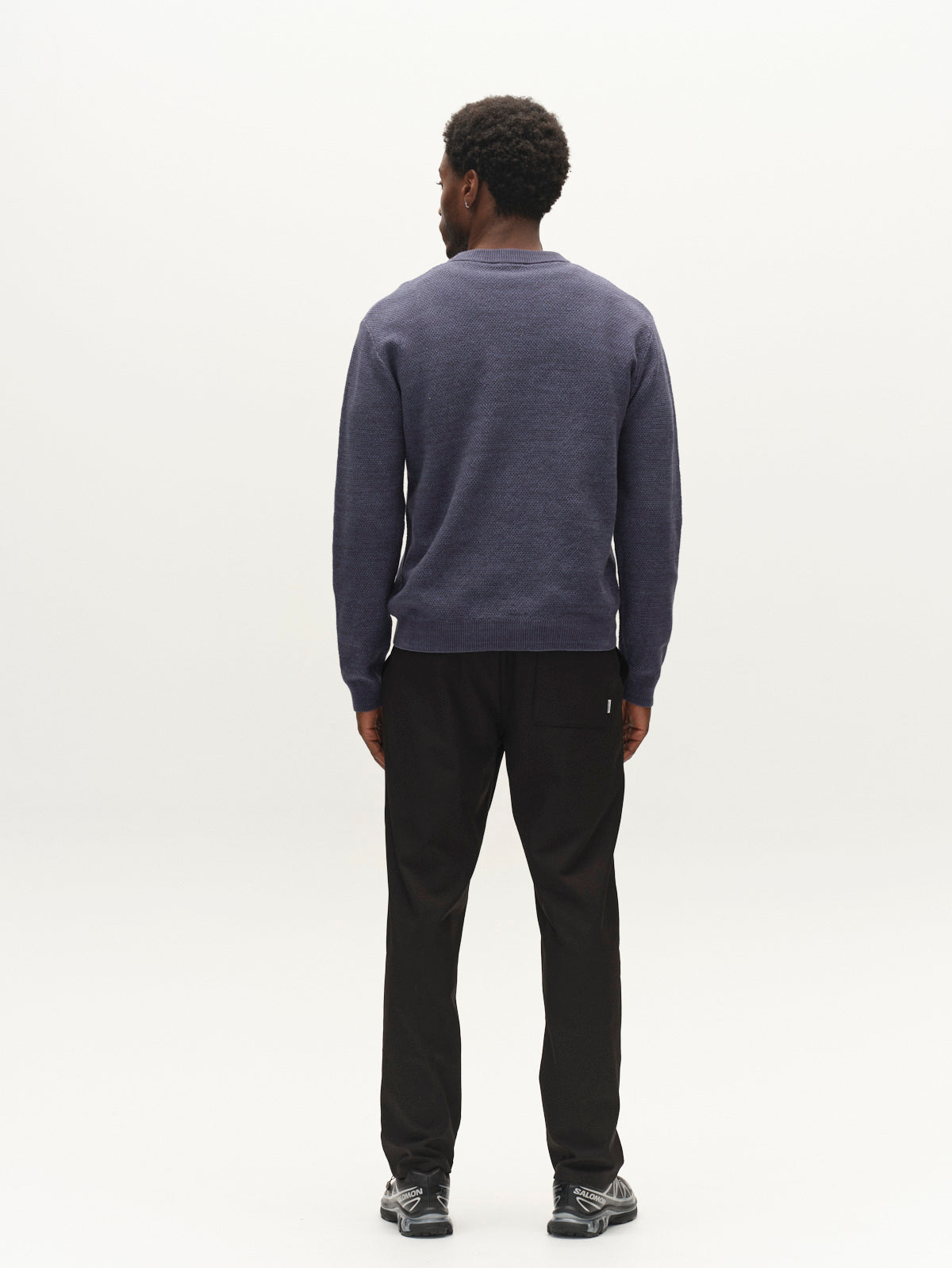 Gablamix Coro O-Neck Lsknit Turbulence Blue