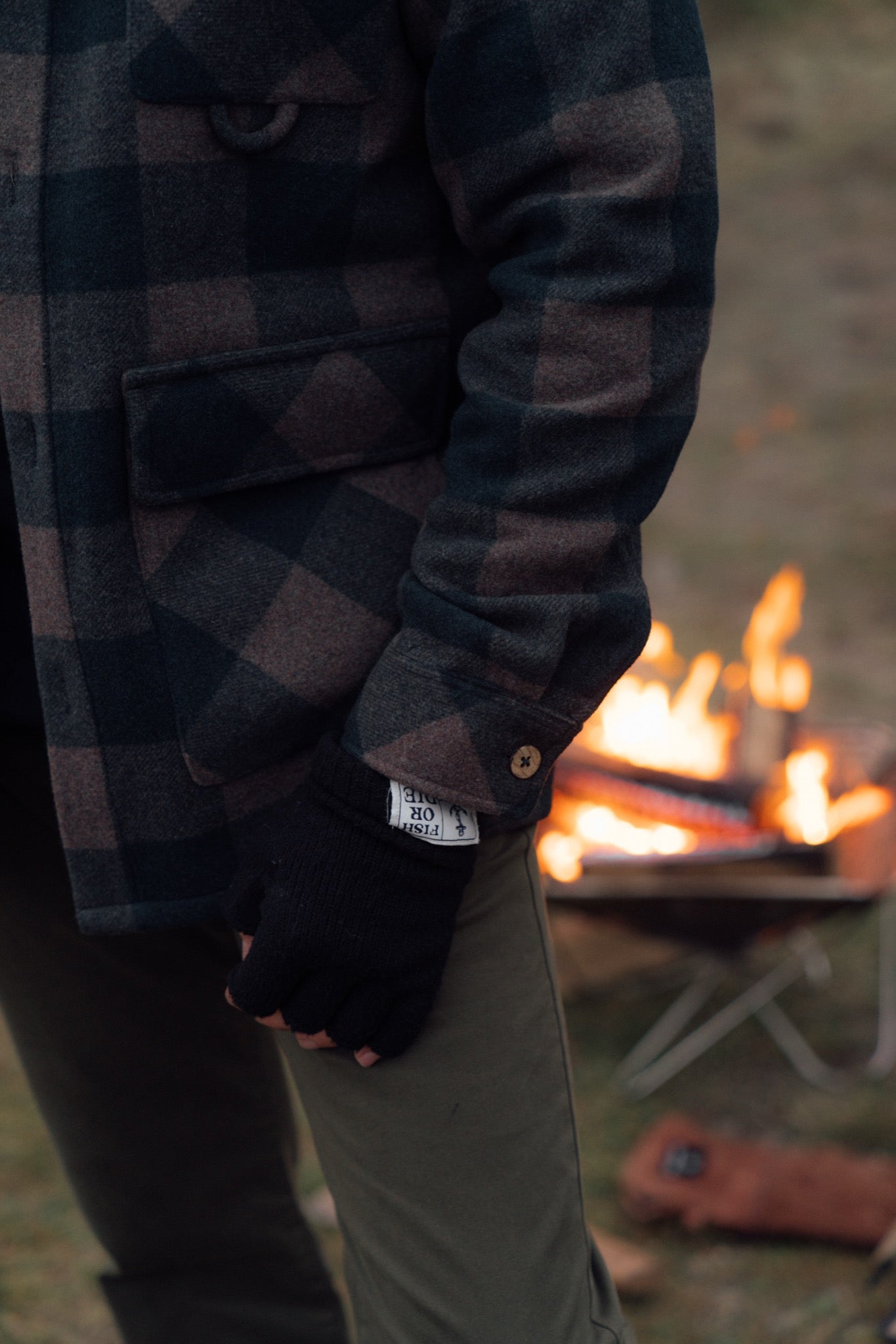 Birler wood jacket Morel