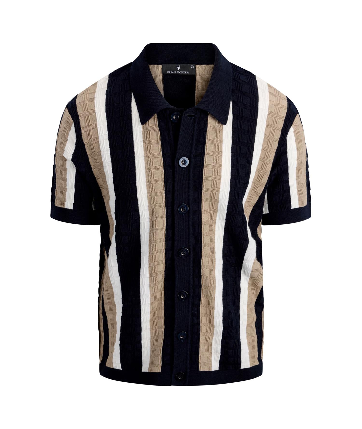 Alexander Ss Shirt Dark Navy