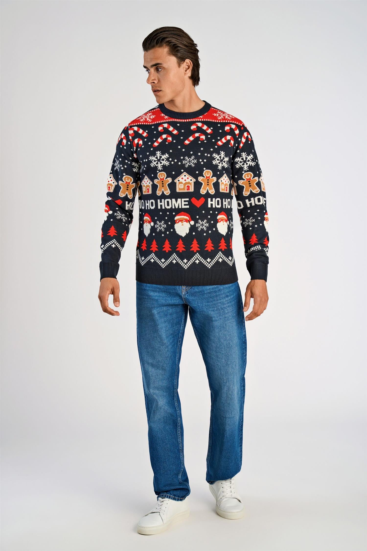Santa sweater Navy