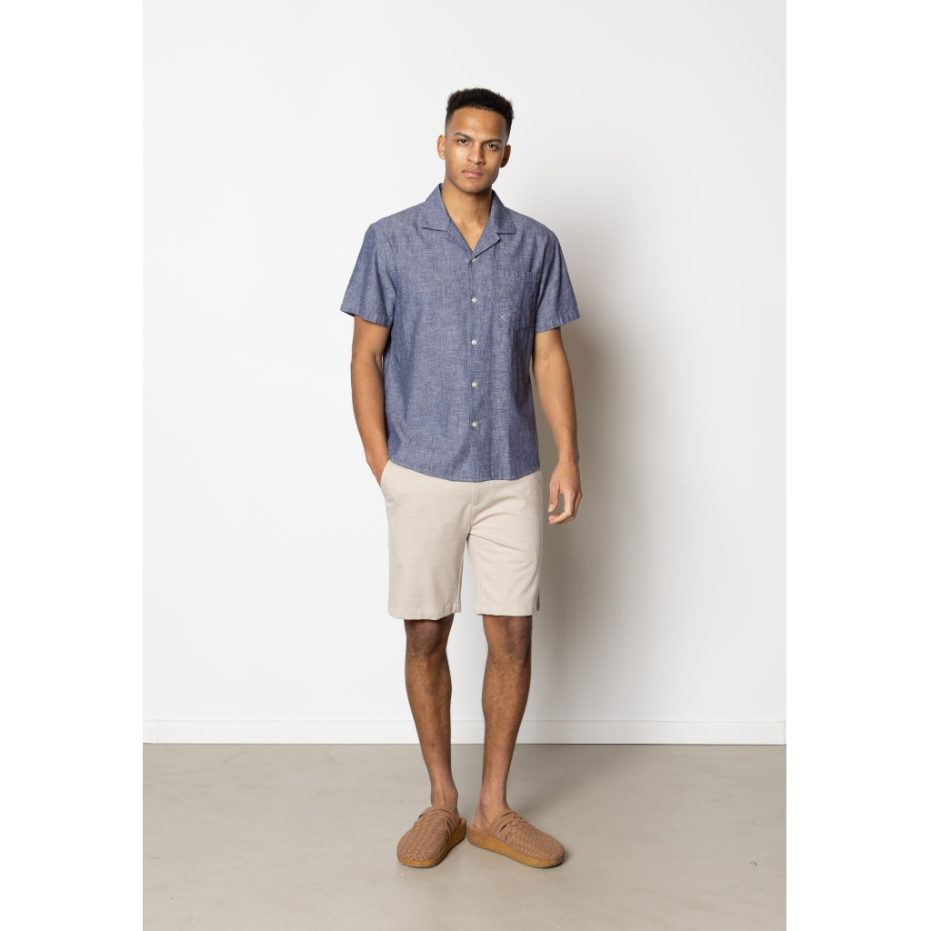 Milano Brendon Jersey Shorts Ecru