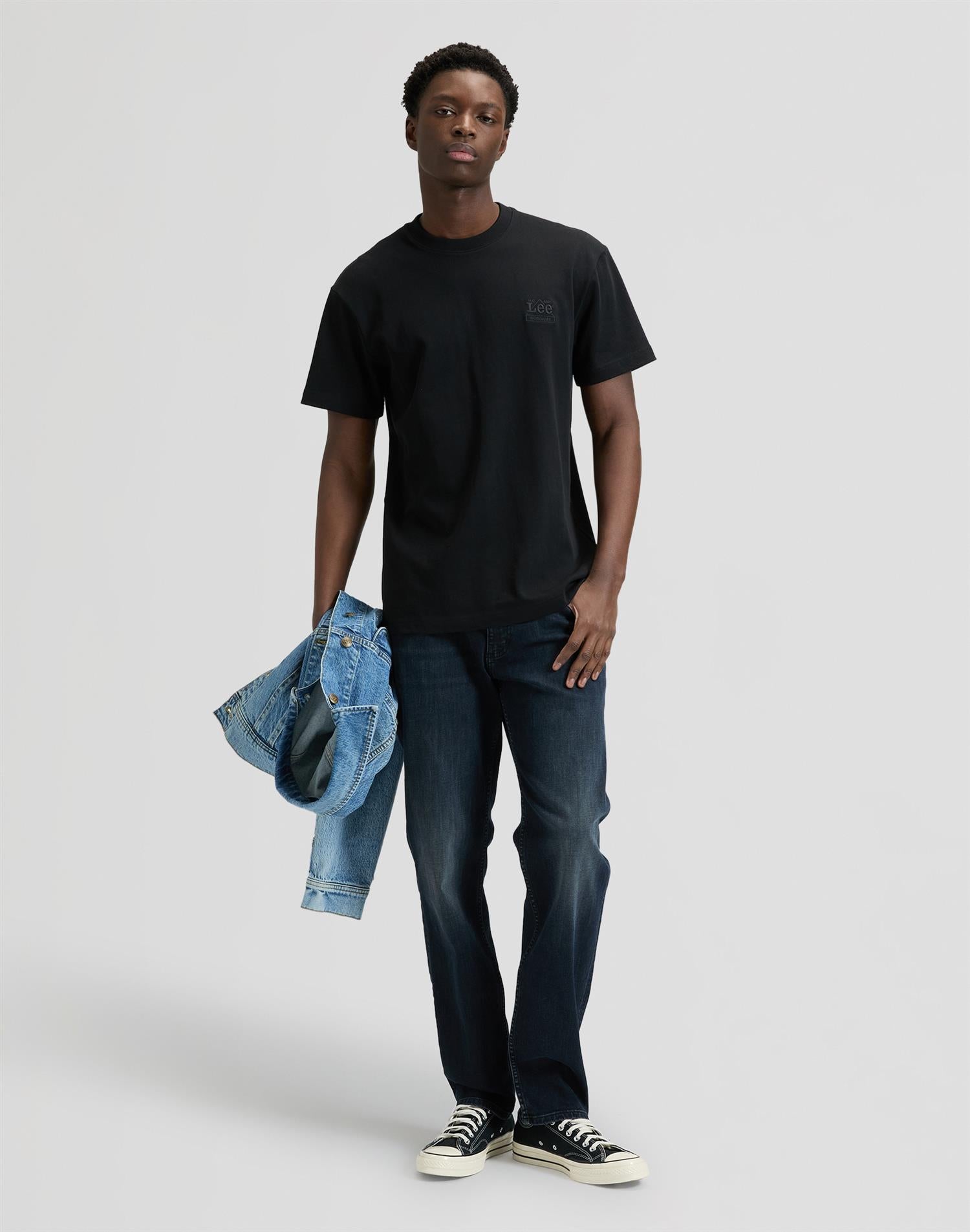 Workwear Ess Tee Black Black