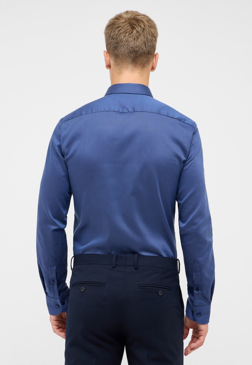 Basic Slim shirt l/s 1F70 Blue