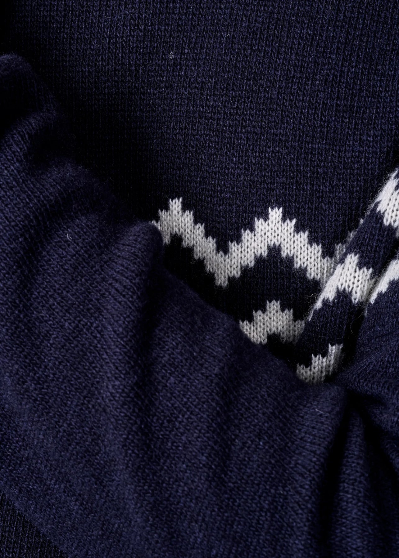 Toke knit Navy/Cream