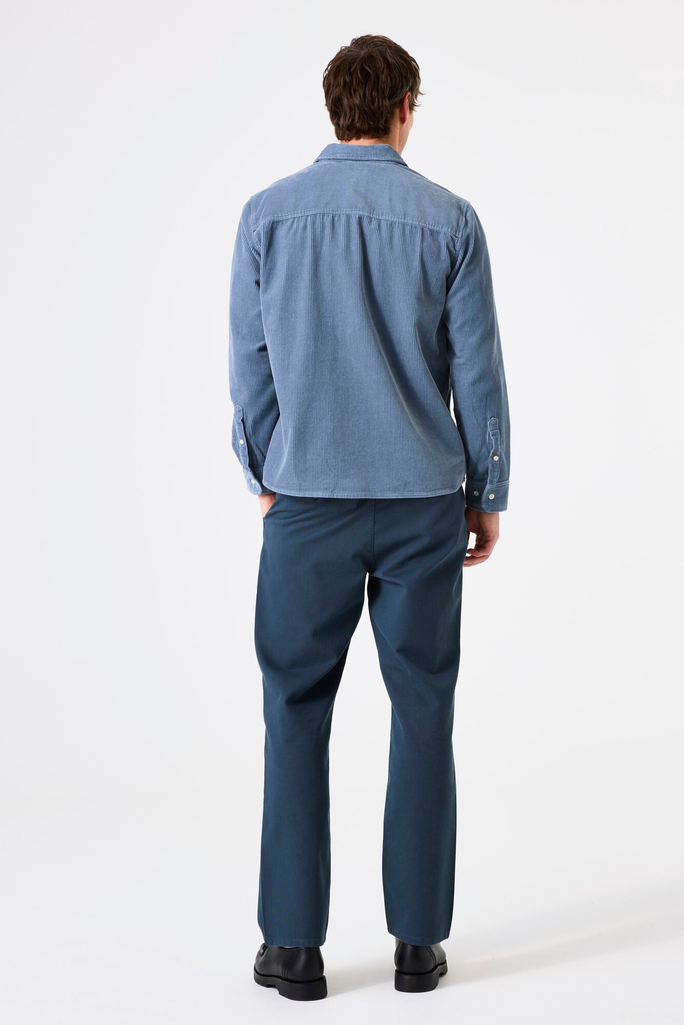 J51100 men´s overshirt Stone Blue