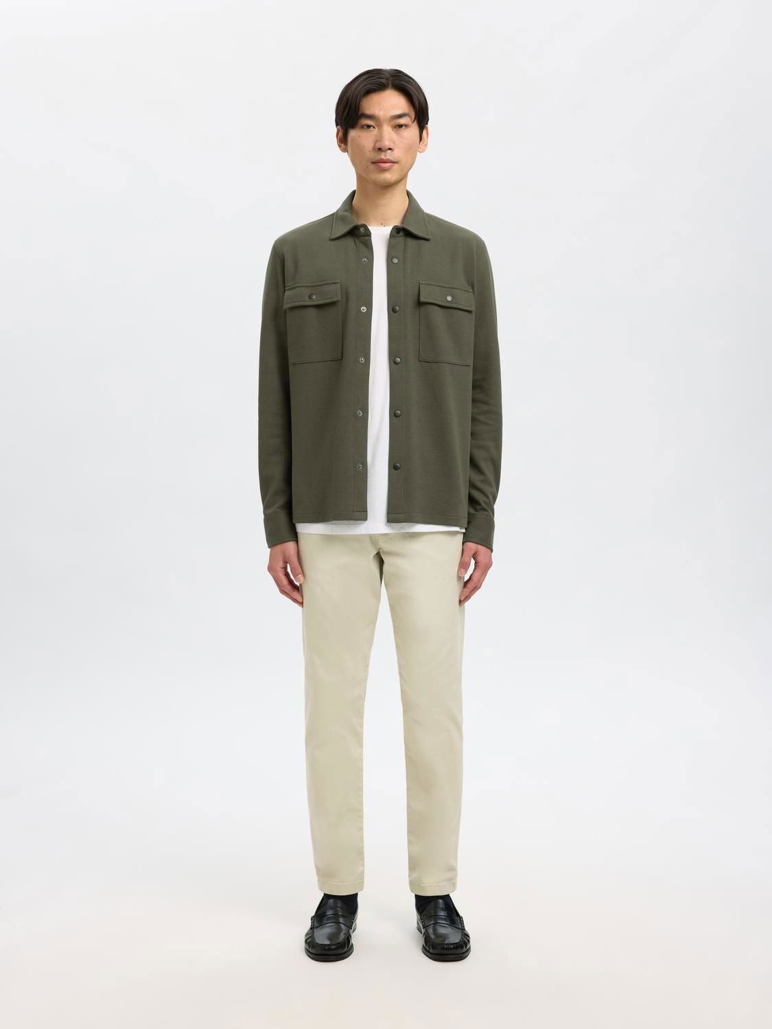 Slmjackie Sweat Jacket Noos Forest Night