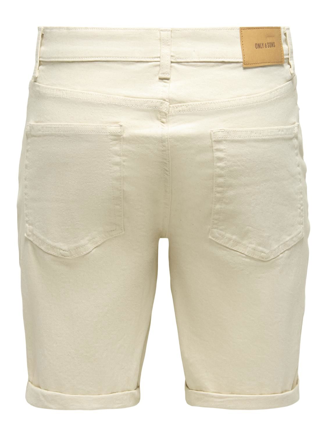 Onsply Ecru 9470 Pim Dnm Shorts Noos Ecru