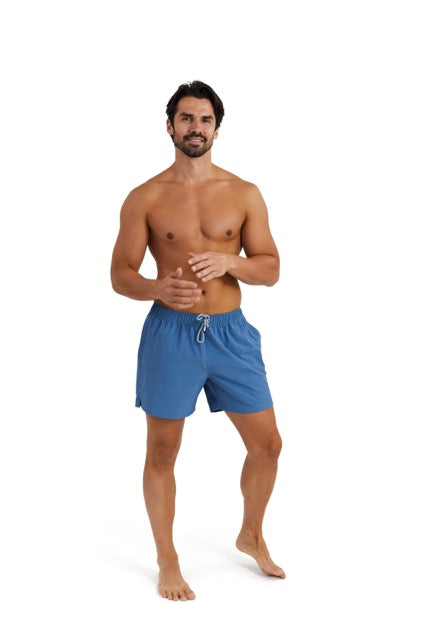 Classic Solid Swimshort Captains Blue