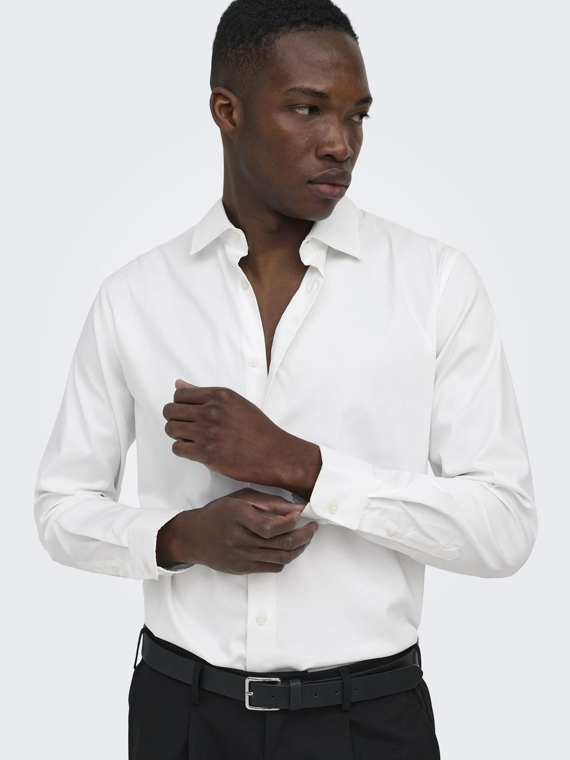 Onsjim Slim Shirt Frml Noos Bright White