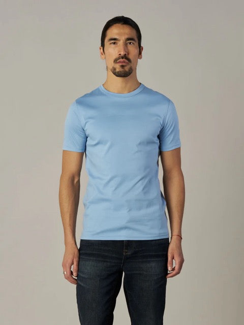 Perry Crunch O-SS Tee Bel Air Blue