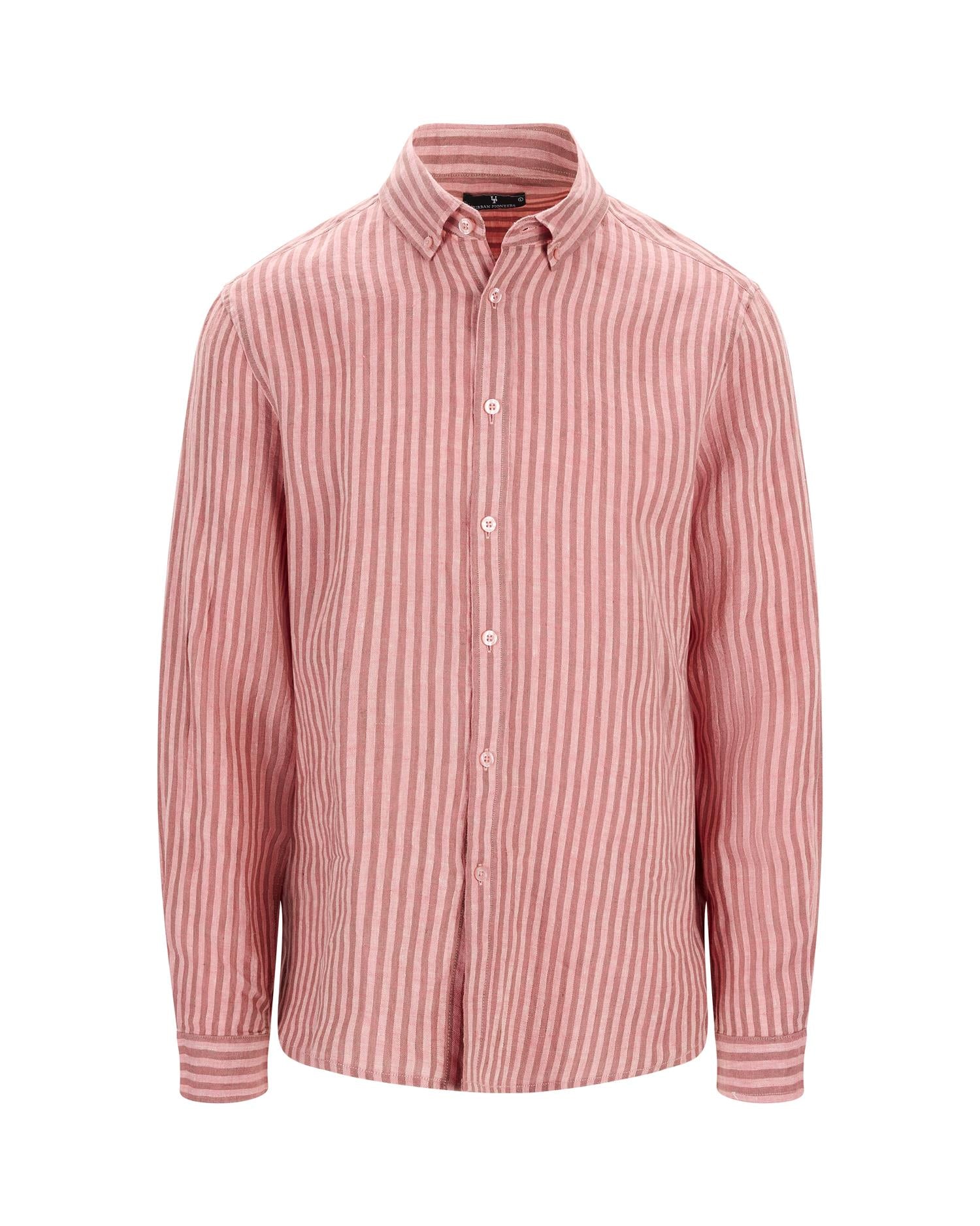 Renato Ls Shirt Washed Red