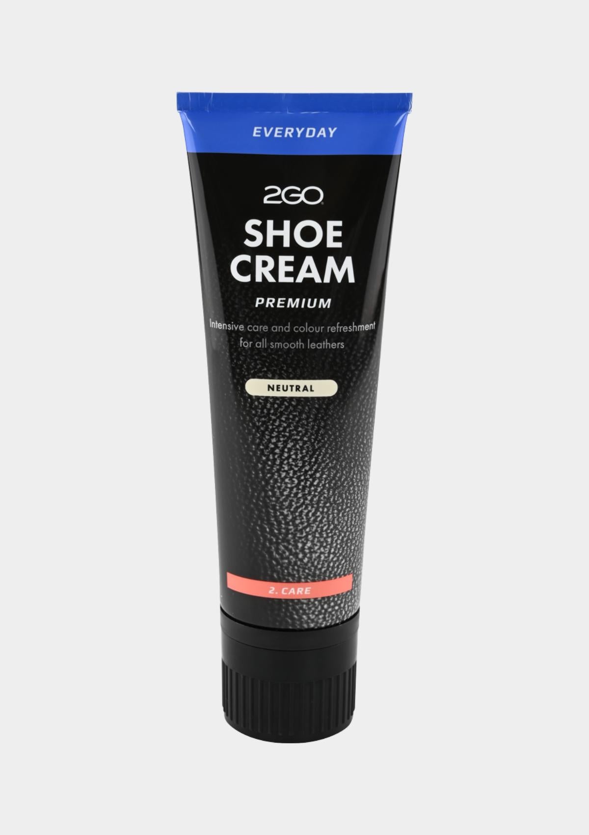 2GO  shoe Cream Tube 80 ml Neutral