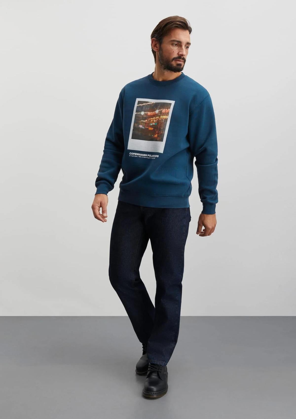 Standard Crew Polaroid Sweat Midnight Navy