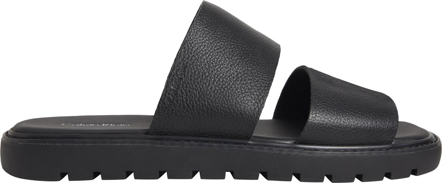 Sq Molded Sandal Db Lth Black