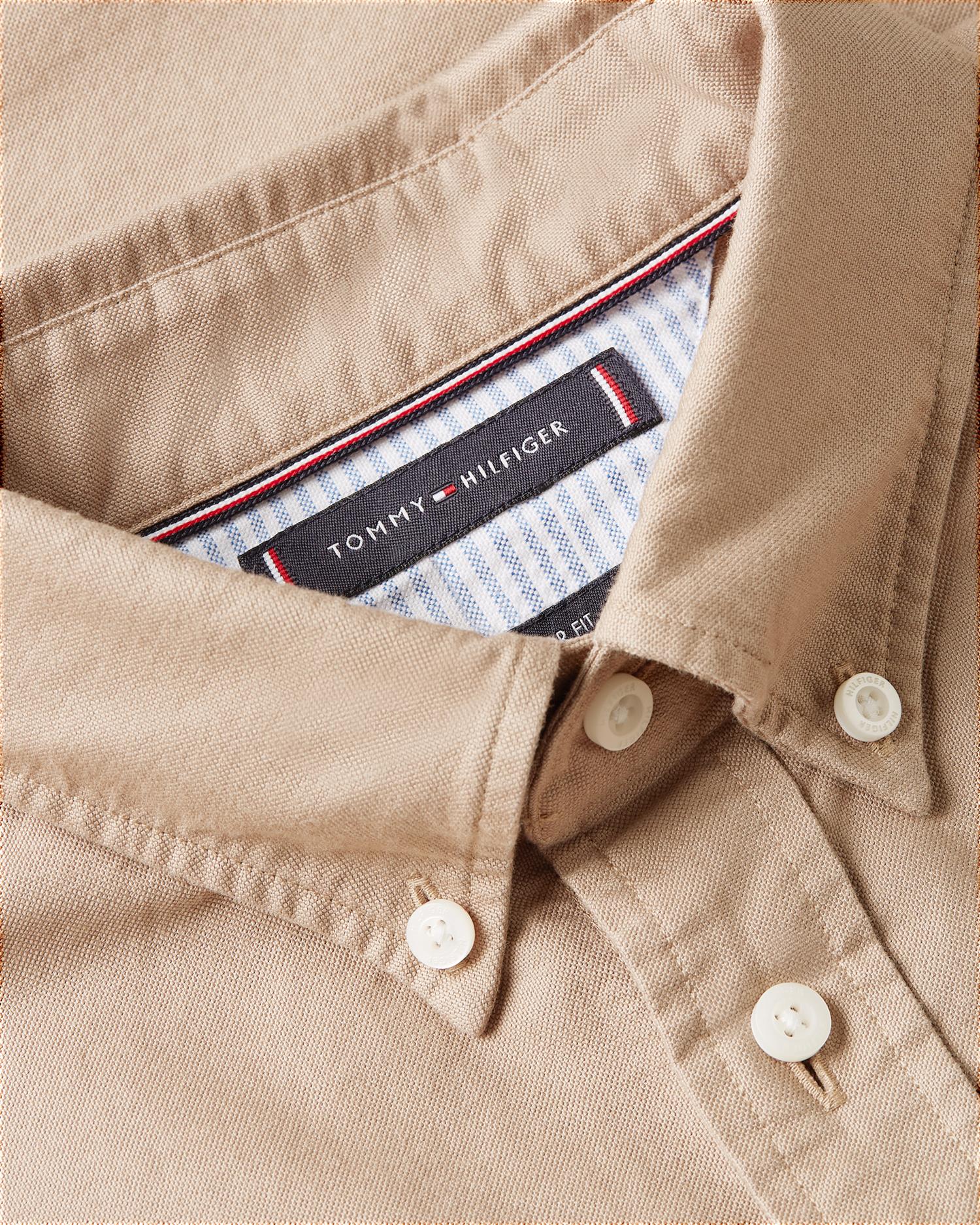 Solid Heritage Oxford Rf Shirt Coastal Taupe / Coastal Taupe Solid