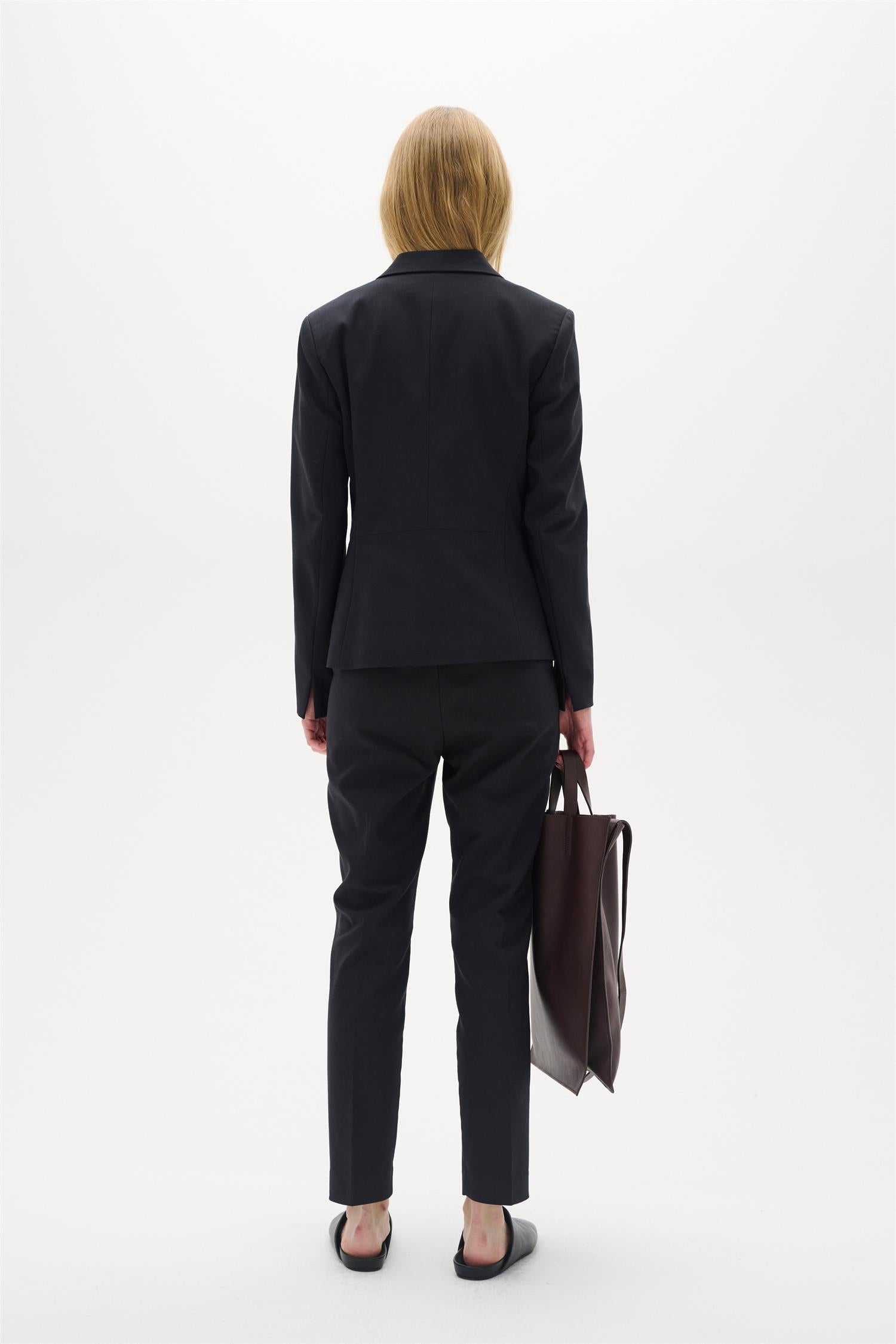 zellalw flat pant Black