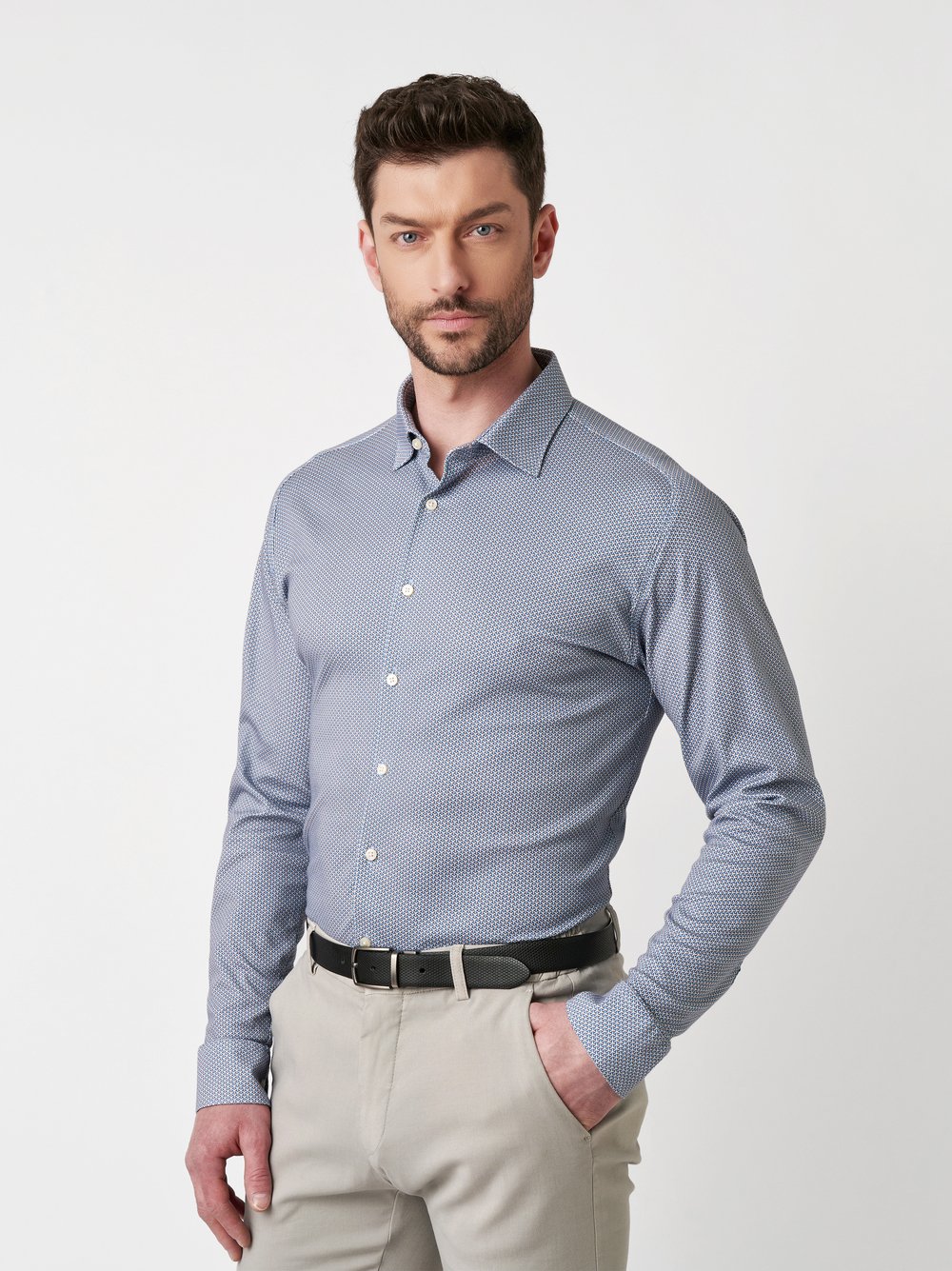 Casual modern BD 1/1 Cognac Blue